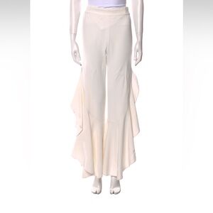 Johnathan Simkhai ruffle cropped pants